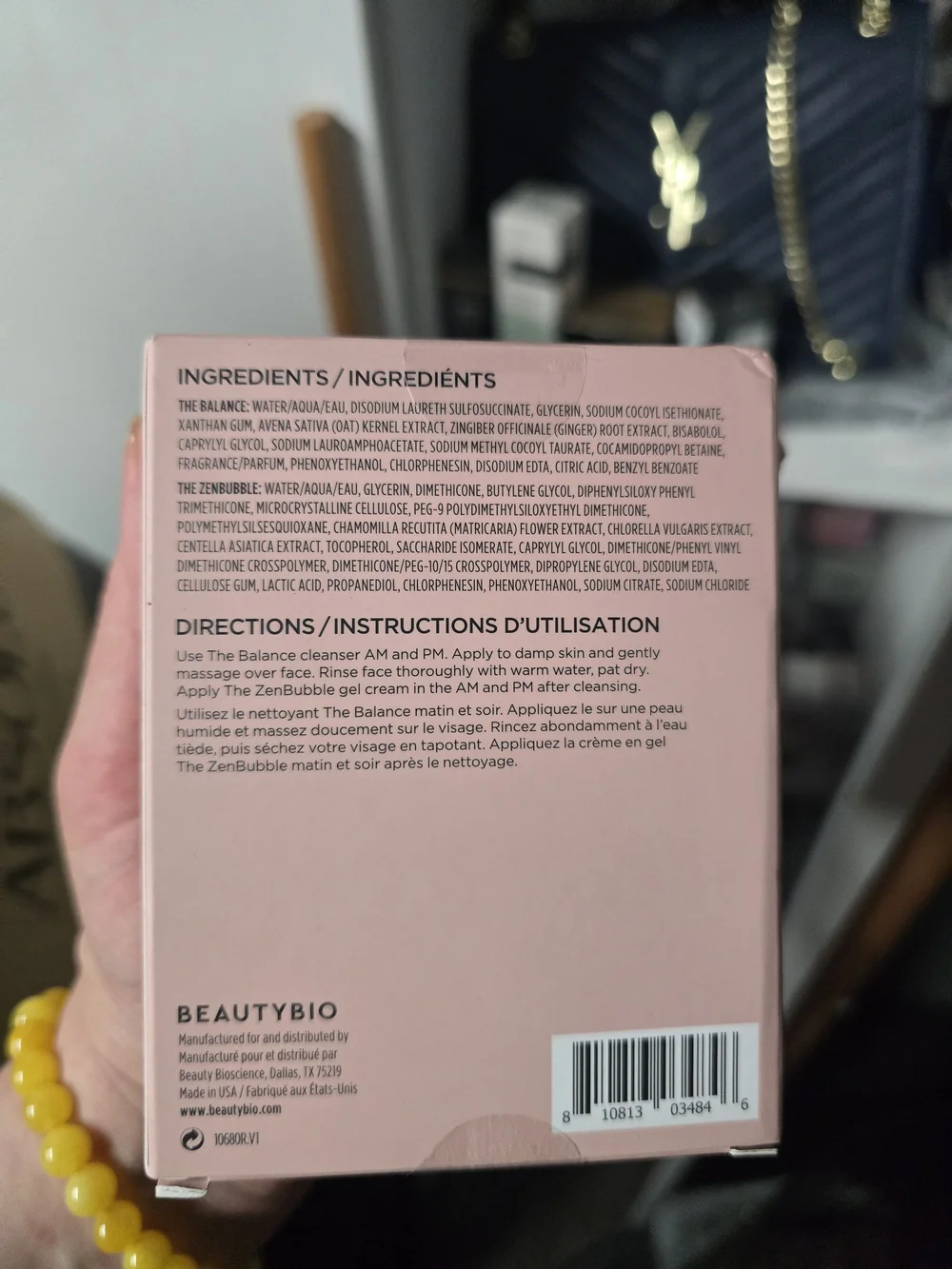NWT BeautyBio The Balance Cleanser & The ZenBubble Gel Cream Set